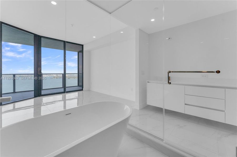 Furnished interior view inside a new home in Aria Reserve, Miami (Image 13).
