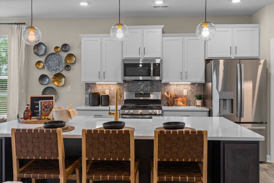Representative furnished interior of a home built from the The Waverunner by Chesapeake Homes in Coastal Club of the Carolinas, Calabash (Image 18).