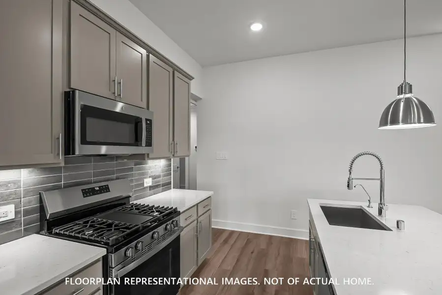 Furnished interior view inside a new home in Lone Star Landing, Montgomery (Image 4). Furnished interior view inside a new home in Lone Star Landing, Montgomery (Image 4).