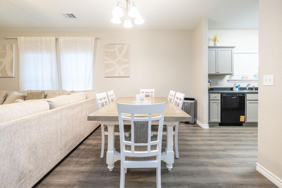 Furnished interior view inside a new home in , Pasadena (Image 6).