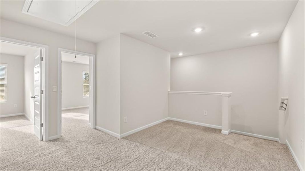 Spacious, unfurnished interior of a new home in Brookland Commons, Monroe (Image 19).