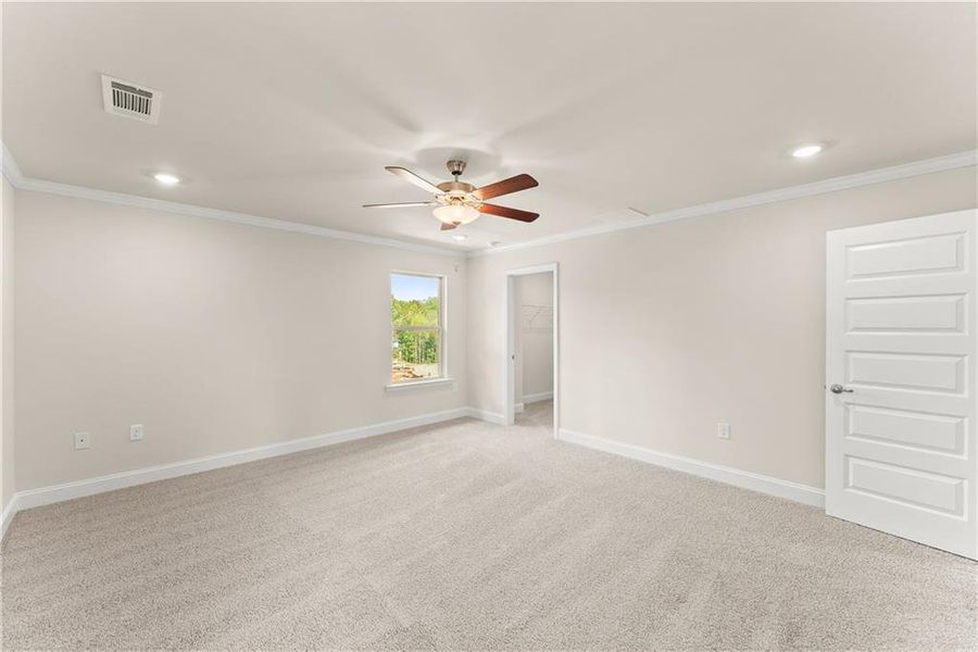 Spacious, unfurnished interior of a new home in Magnolia Villas, Cornelia (Image 39). Spacious, unfurnished interior of a new home in Magnolia Villas, Cornelia (Image 39).