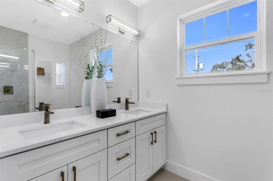 Furnished interior view inside a new home in , Tampa (Image 7). Furnished interior view inside a new home in , Tampa (Image 7).