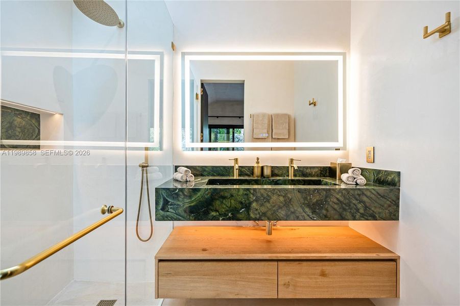 Furnished interior view inside a new home in , Miami (Image 11). Furnished interior view inside a new home in , Miami (Image 11).