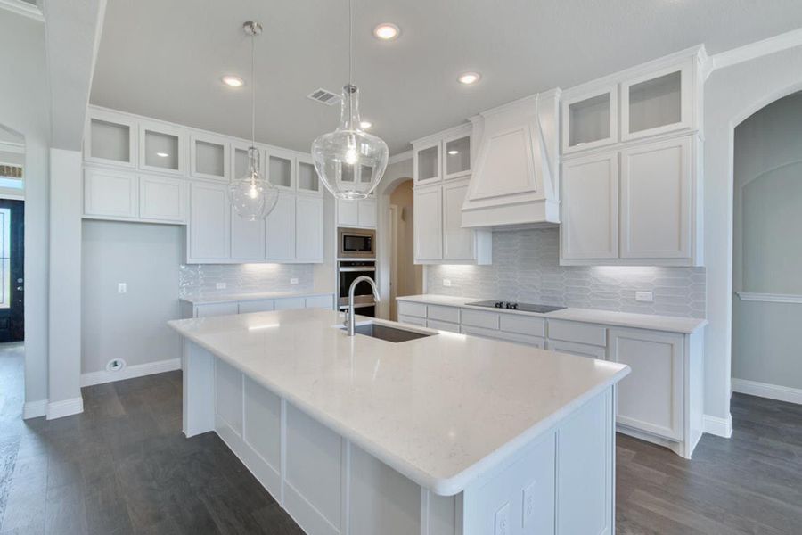 Kitchen | Concept 2915 at The Meadows in Gunter, TX by Landsea Homes