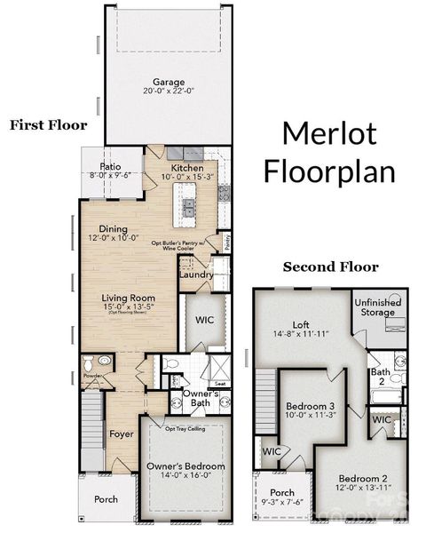 Merlot Floorplan