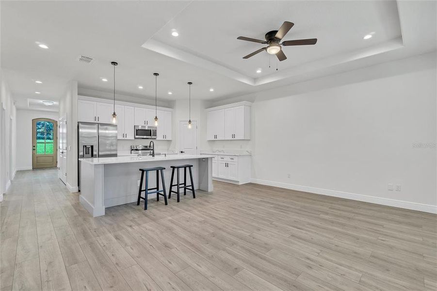 Living-Kitchen-Entry foyer