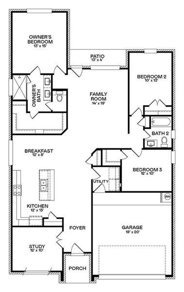 Image 10 of a home in Anniston: Richmond Collection.