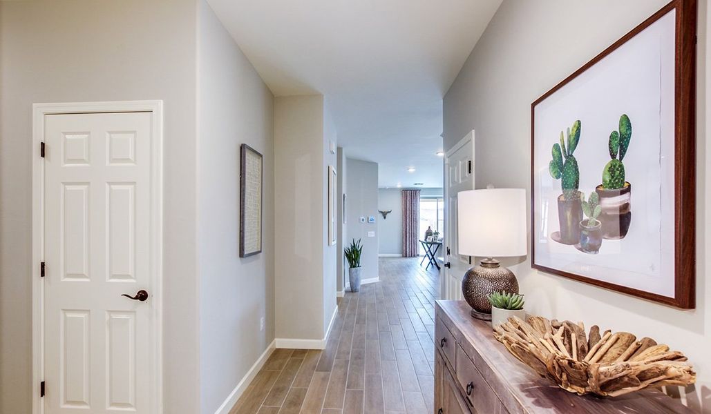 Furnished interior view inside a new home in Sycamore Vista, Vail (Image 2).