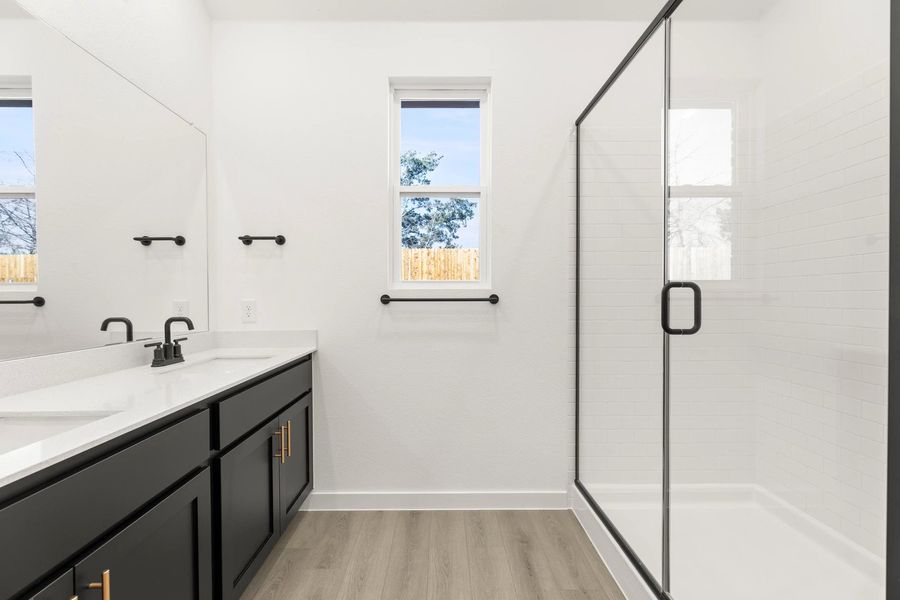 Primary Bathroom Representative Photo featuring the Noir Collection