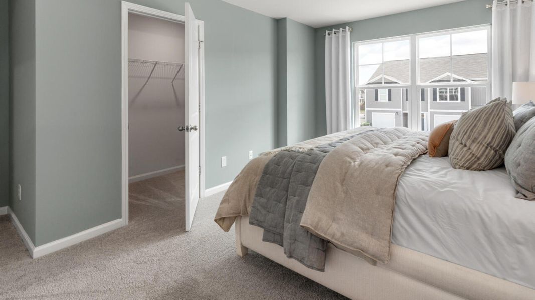 Furnished interior view inside a new home in The Willows at Blake Farm, Wilmington (Image 17).