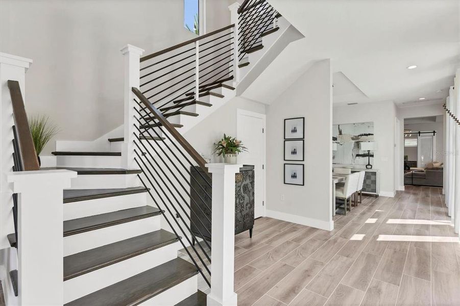 Furnished interior view inside a new home in Aqua Single Family Homes, Bradenton (Image 41).