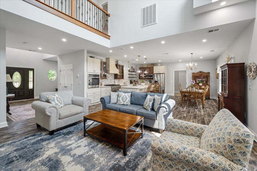 Furnished interior view inside a new home in , Ravenel (Image 6). Furnished interior view inside a new home in , Ravenel (Image 6).