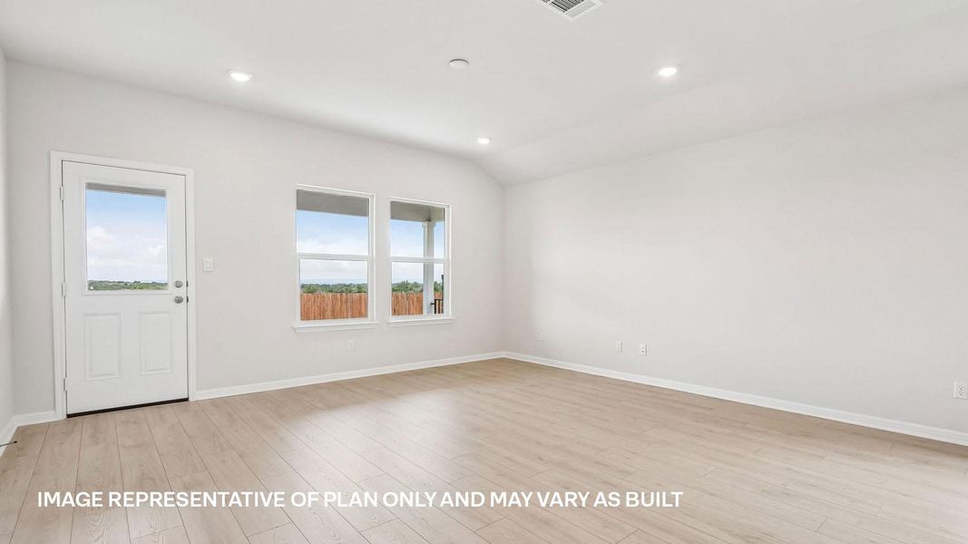 Spacious, unfurnished interior of a new home in Thunder Rock, Marble Falls (Image 15). Spacious, unfurnished interior of a new home in Thunder Rock, Marble Falls (Image 15).