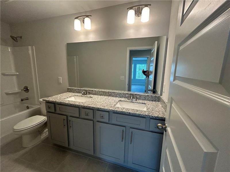 Furnished interior view inside a new home in Somerset at Riverbrook, Gainesville (Image 5). Furnished interior view inside a new home in Somerset at Riverbrook, Gainesville (Image 5).