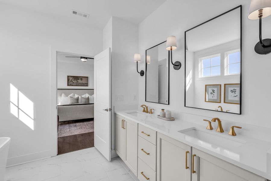 Furnished interior view inside a new home in Wildflower, Chattanooga (Image 16).