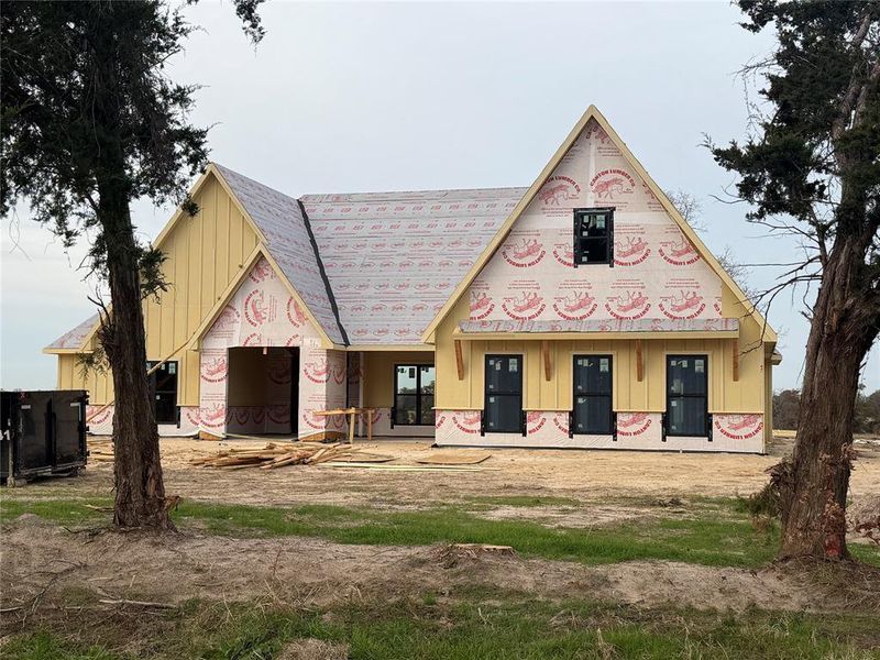 In-progress construction of a new home in , Canton, TX (Image 6).