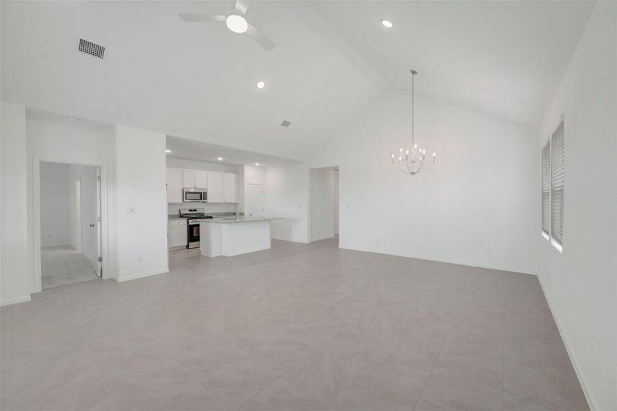 Open living area Open living area
