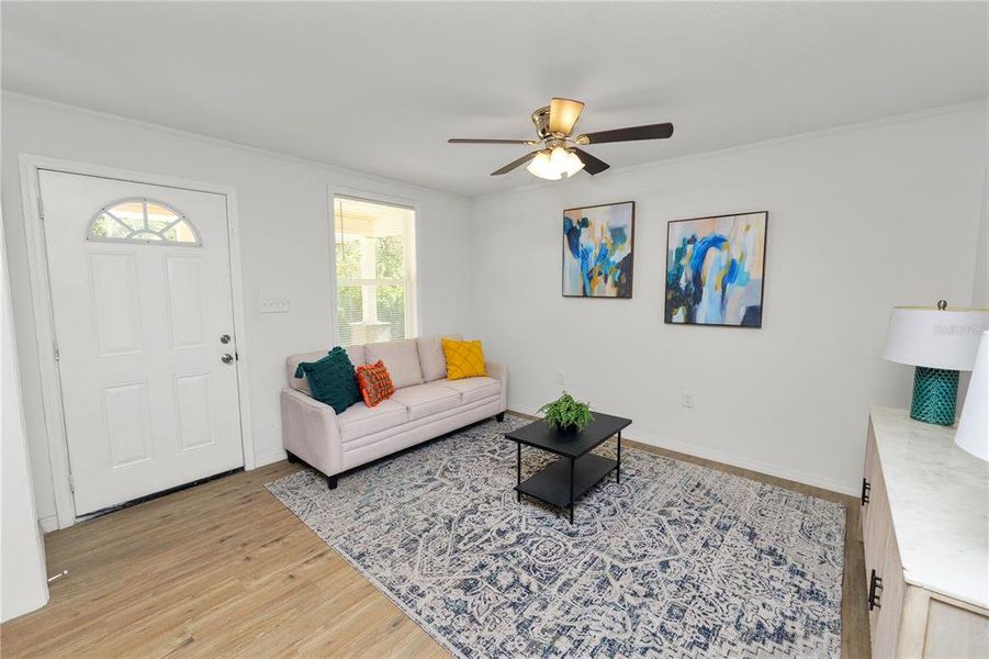 Furnished interior view inside a new home in , Lakeland (Image 5). Furnished interior view inside a new home in , Lakeland (Image 5).