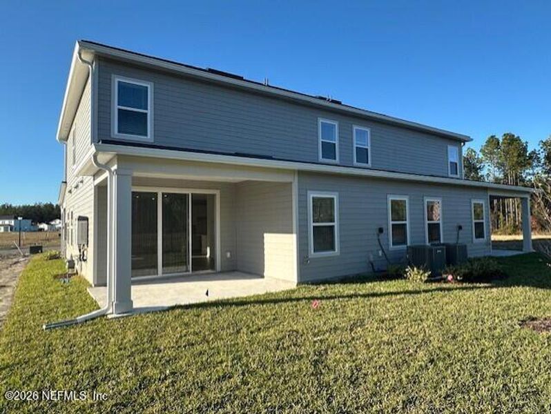 Exterior details and patio area of a home in Brook Forest, St. Augustine (Image 18).