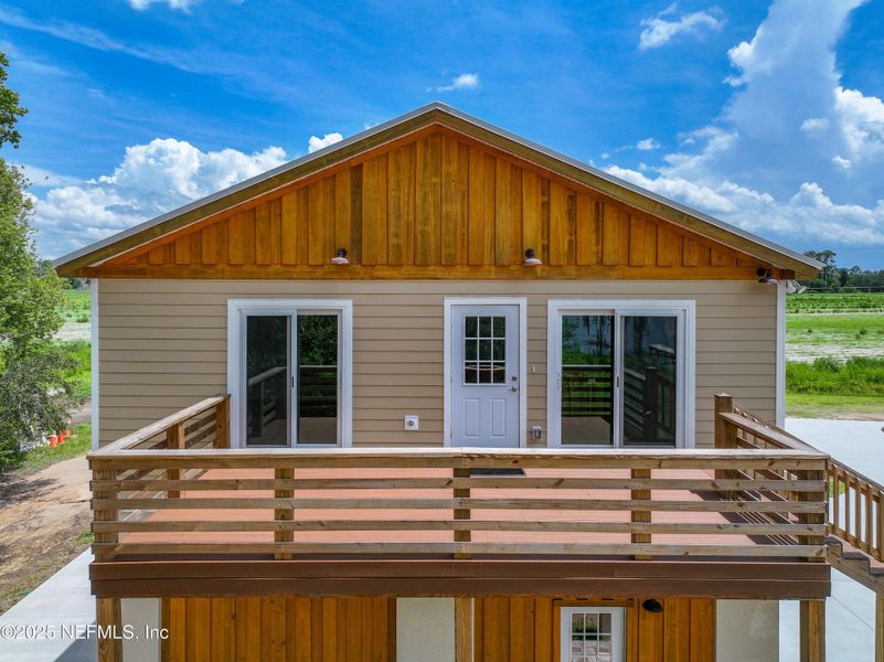 Front exterior of a new home in , East Palatka, FL, highlighting curb appeal (Image 46). Front exterior of a new home in , East Palatka, FL, highlighting curb appeal (Image 46).
