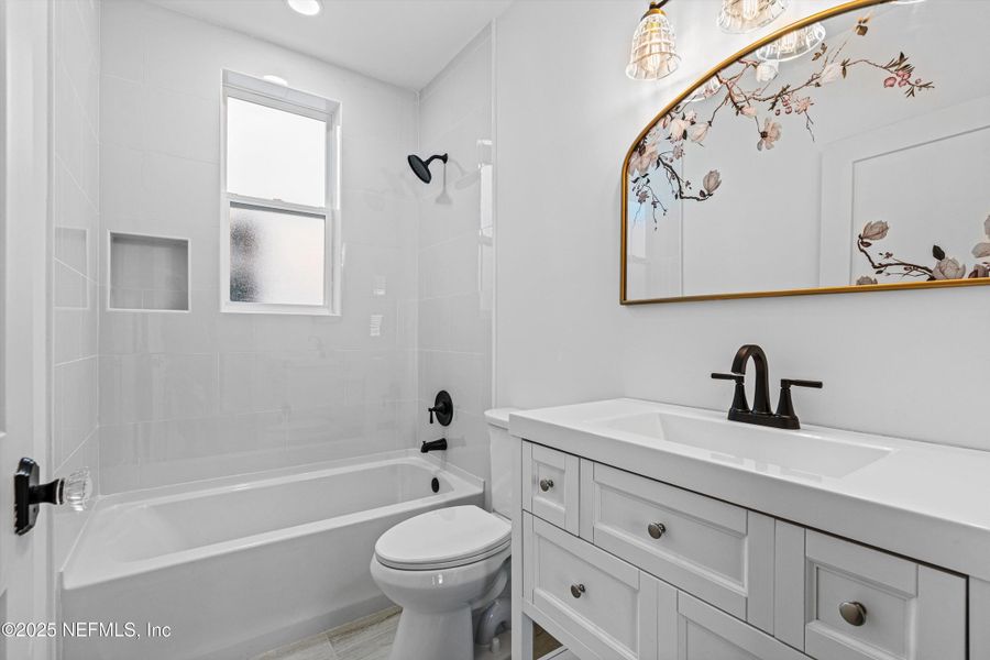 Furnished interior view inside a new home in , Jacksonville (Image 15).