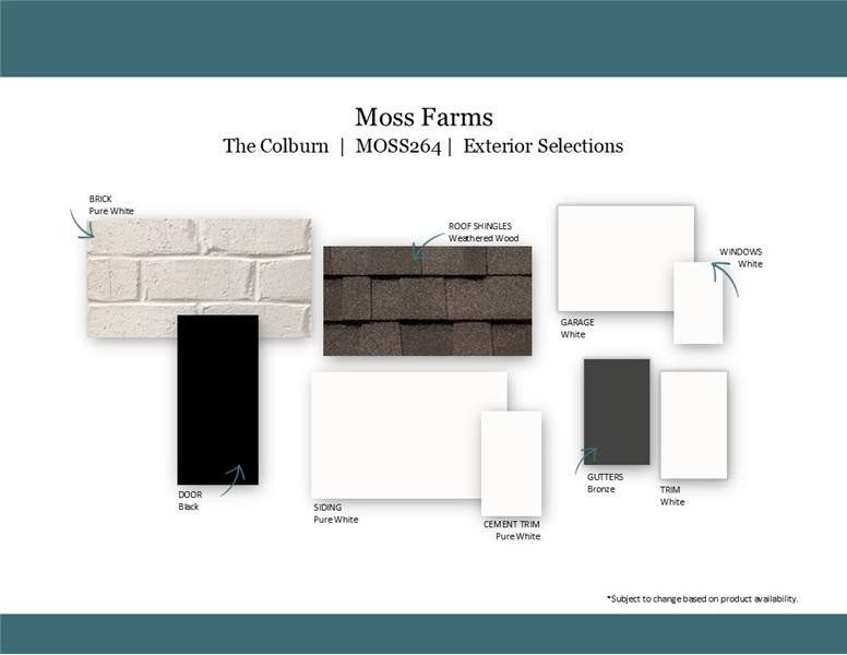 Sample of building materials used in homes in Moss Farm, White House (Image 45).