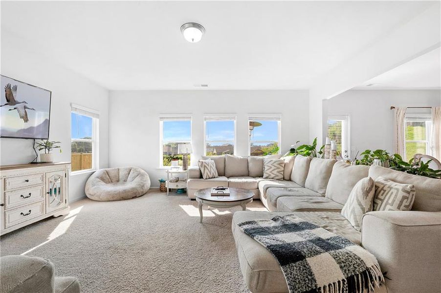 Furnished interior view inside a new home in , Adairsville (Image 5).