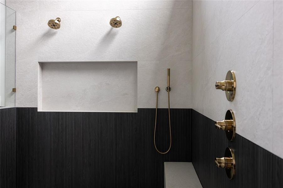 Close-up of interior finishes inside a home in , Dallas (Image 17).