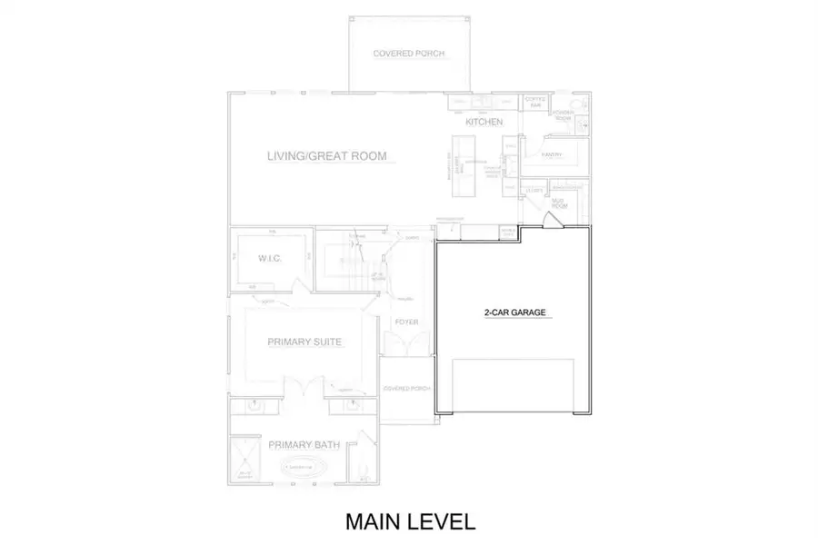 2D floor plan layout of this home in , Stone Mountain, GA (Image 9).