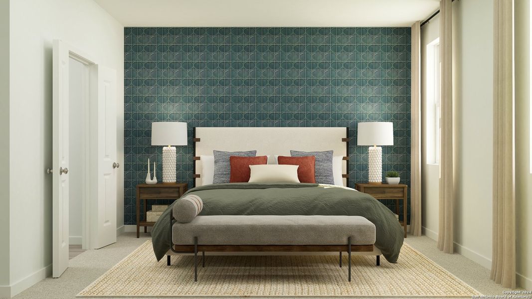 Furnished interior view inside a new home in Royal Oak: Classic Collection, Corpus Christi (Image 3).