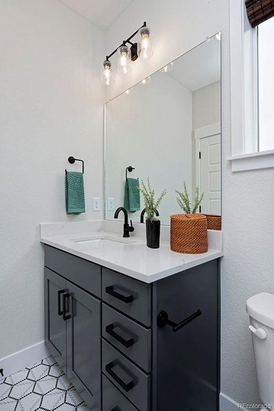 Furnished interior view inside a new home in Lyric at RidgeGate, Lone Tree (Image 10).