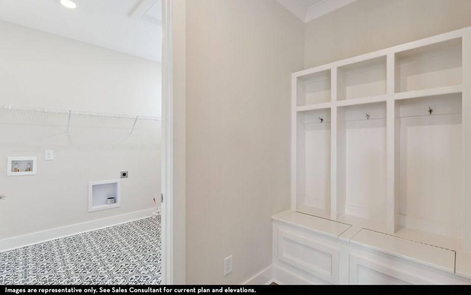 Spacious, unfurnished interior of a new home in Aden Woods, Nashville (Image 28).