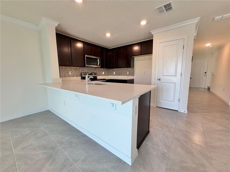 Furnished interior view inside a new home in , Ocala (Image 10). Furnished interior view inside a new home in , Ocala (Image 10).