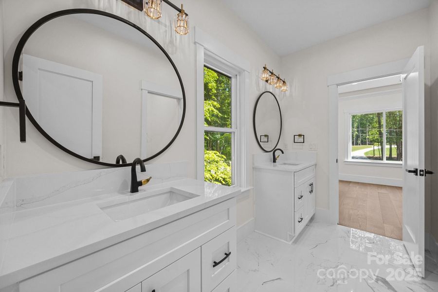 Furnished interior view inside a new home in , Waxhaw (Image 8).