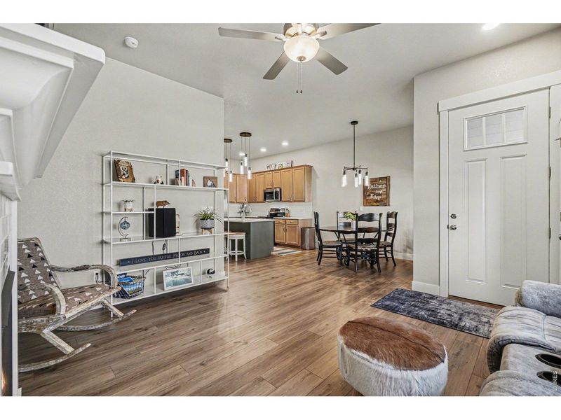 Furnished interior view inside a new home in , Loveland (Image 12).