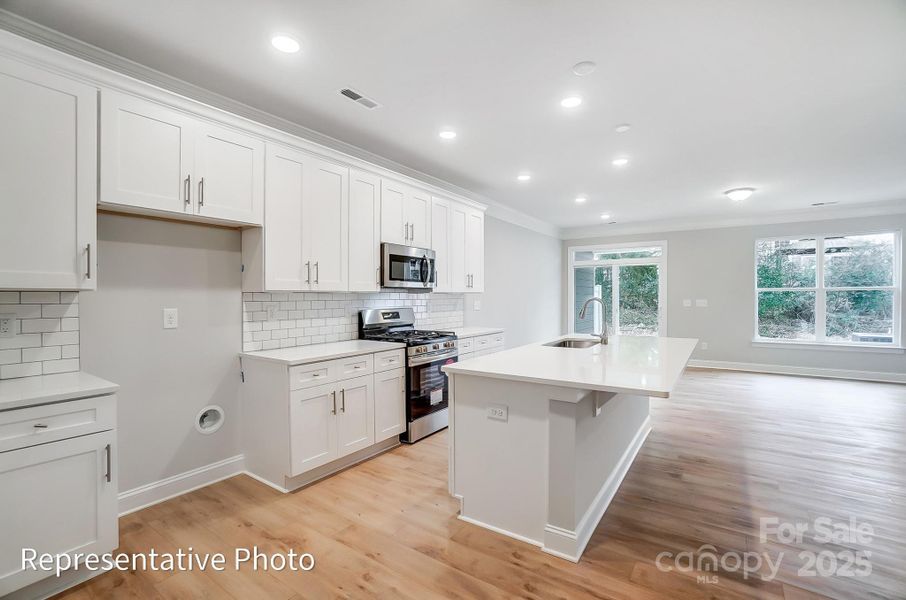 Furnished interior view inside a new home in Harrisburg Village, Harrisburg (Image 5).