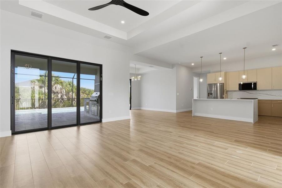 Spacious, unfurnished interior of a new home in , Port Charlotte (Image 31).