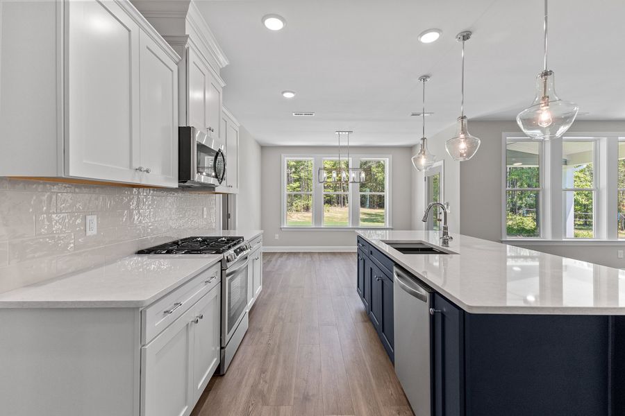 Representative furnished interior of a home built from the The Whitley by RobuckHomes in Baylee Ridge, Selma (Image 16).