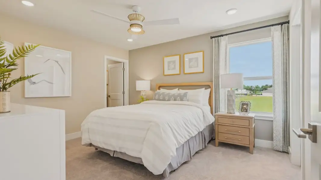 Furnished interior view inside a new home in Haven at Diamond Springs, Jacksonville (Image 16).