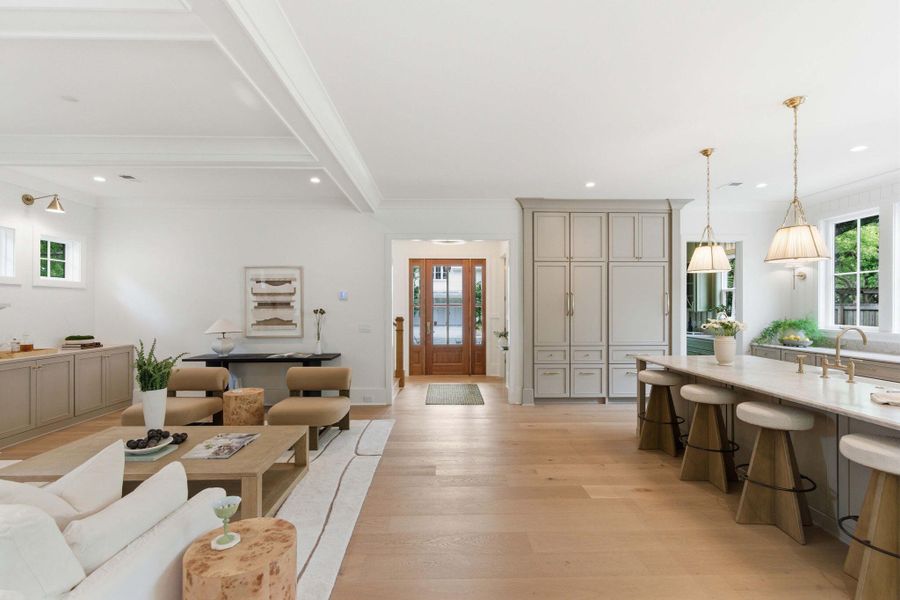 Furnished interior view inside a new home in , Mount Pleasant (Image 12).