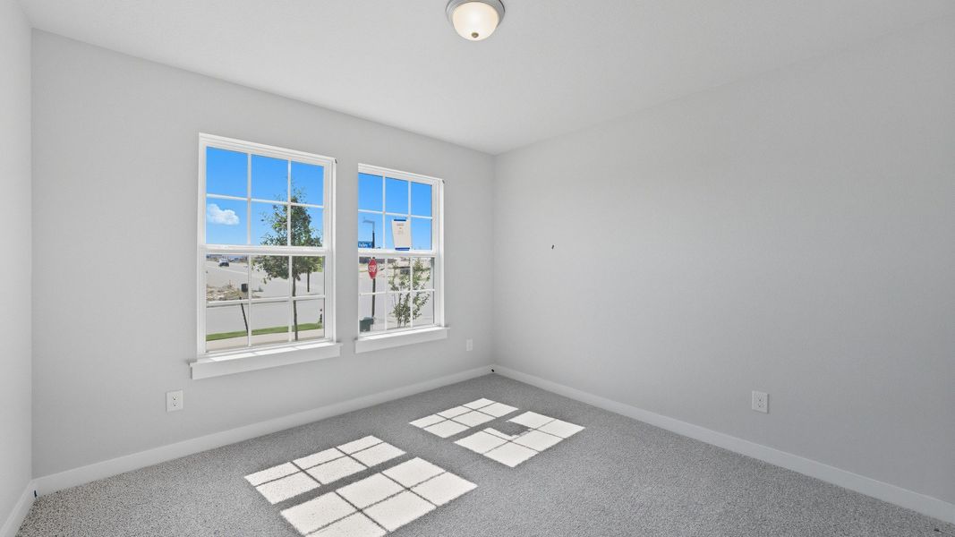 Furnished interior view inside a new home in Hunters Glen, Jarrell (Image 4).