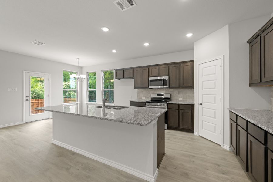 Furnished interior view inside a new home in Eagle Cove, Denton (Image 5). Furnished interior view inside a new home in Eagle Cove, Denton (Image 5).