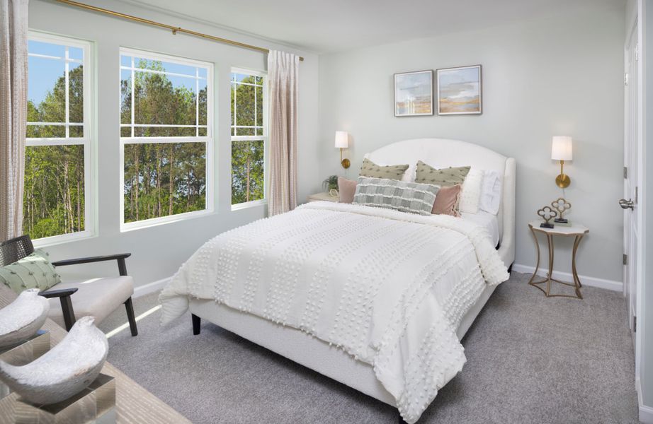 Photo representation of the Amira End plan. Colors, finishes and options will vary.