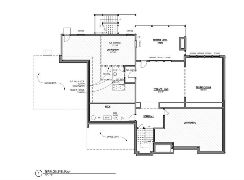 2D floor plan layout of this home in Aster, Milton, GA (Image 6).