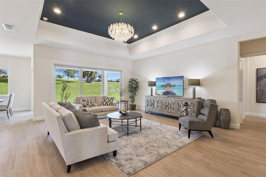 Furnished interior view inside a new home in , Lady Lake (Image 8).