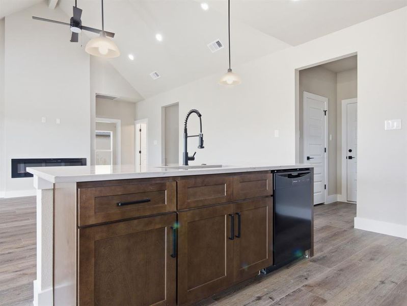 Furnished interior view inside a new home in , Grand Prairie (Image 6).
