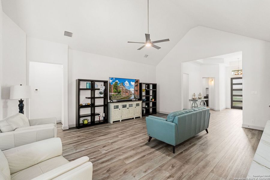 Furnished interior view inside a new home in Esperanza – New Phase Now Selling, Boerne (Image 8). Furnished interior view inside a new home in Esperanza – New Phase Now Selling, Boerne (Image 8).