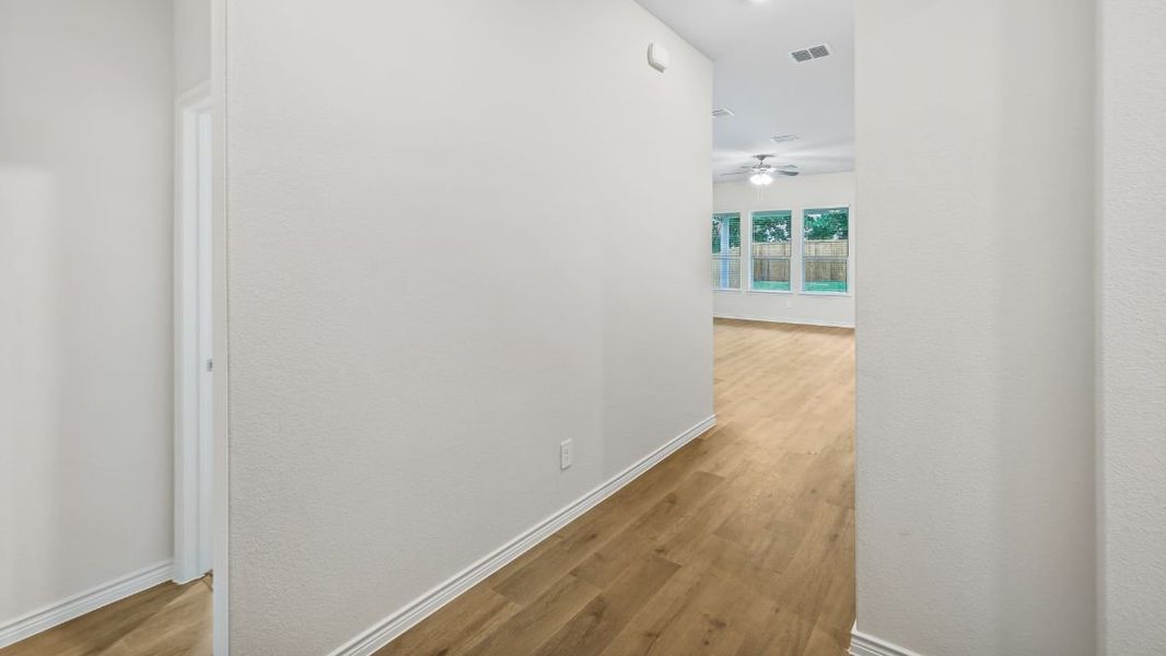 Representative unfurnished interior of a home built from the Durango by D.R. Horton in The Landing at Hidden Lakes, McKinney (Image 21). Representative unfurnished interior of a home built from the Durango by D.R. Horton in The Landing at Hidden Lakes, McKinney (Image 21).