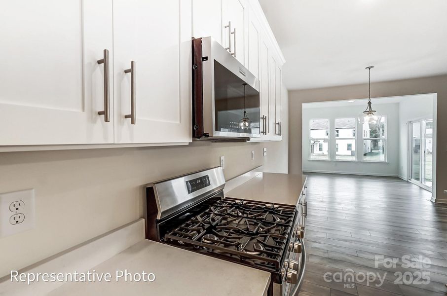 Furnished interior view inside a new home in Grier Meadows, Charlotte (Image 11). Furnished interior view inside a new home in Grier Meadows, Charlotte (Image 11).